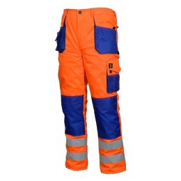 PROMAN SPODNIE DO PASA OCIEPLANE HV POMARAŃCZOWE ROZM. 50