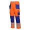 PROMAN SPODNIE DO PASA OCIEPLANE HV POMARAŃCZOWE ROZM. 54