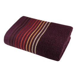 RĘCZNIK BAWEŁNIANY KORFU 50x90 450g. BAKŁAŻAN
