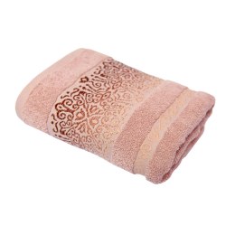 RĘCZNIK BAWEŁNIANY MAJORKA 50X90 500g. RÓŻ