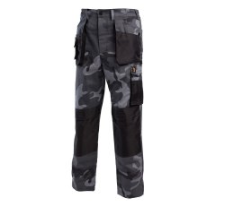 SPODNIE DO PASA PROMAN 260 MORO SZARE 46