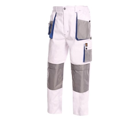 SPODNIE DO PASA PROMAN 290 BIAŁE 62