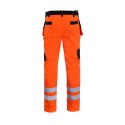 OUTLET SPODNIE DO PASA PROMONTER 260 POMARAŃCZOWE HVP ROZM. 58