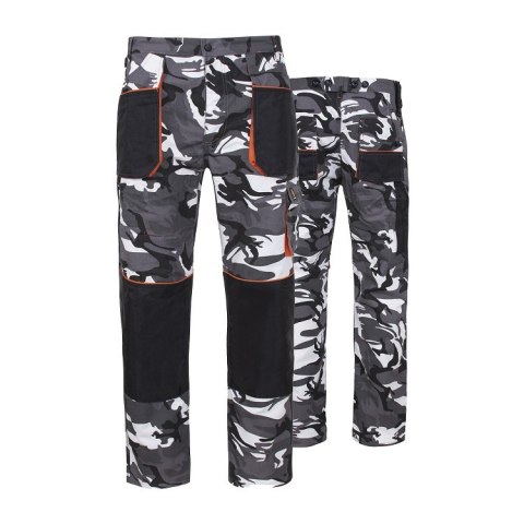 SPODNIE DO PASA PROTAC CAMO ORANGE ROZM. 52