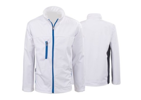 SOFTSHELL KURTKA BIAŁA ROZM. L