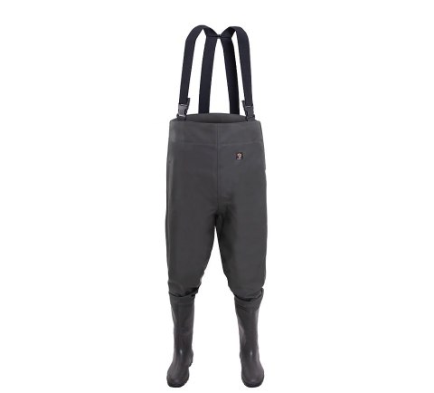 SPODNIOBUTY DŁUGIE FISHER CHEST WADERS OLIWKOWE ROZM.43