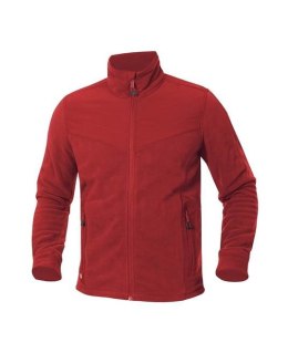 bluza robocza oddychająca Softfleece Combo H2198 Ardon czerwona