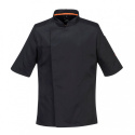 bluza robocza dla kucharza MeshAir Pro S/S C738 Portwest czarna
