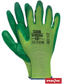 rękawice bhp Ribbon Reis zielono-zielone
