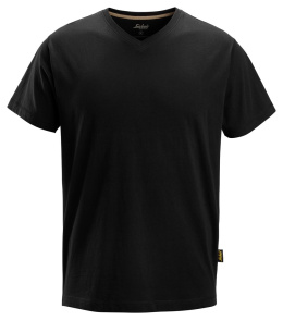 koszulka robocza w serek 2512 Snickers Workwear czarna