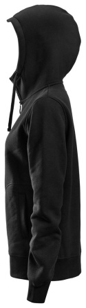 bluza bhp damska z kapturem na suwak AllroundWork 2897 Snickers Workwear czarna
