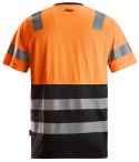 koszulka bhp ostrzegawcza 2535 Snickers Workwear pomarańczowo-czarna