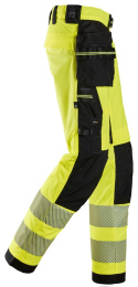 spodnie bhp monterskie ostrzegawcze z workami kieszeniowymi Stretch 6943 Snickers Workwear