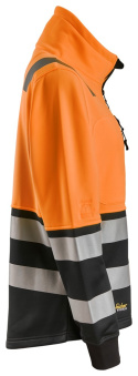 kurtka ostrzegawcza damska na suwak Snickers Workwear 8073 pomarańczowo-czarna