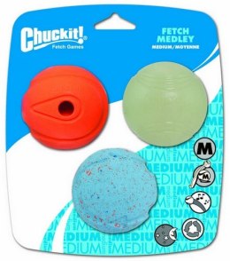 Chuckit! Fetch Medley Medium 3pak [520520]