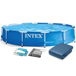 Intex 28210 basen ogrodowy stelażowy 366 x 76 cm - zestaw basenowy 6w1 - sklep online