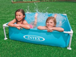 Intex 57173 basen ogrodowy stelażowy dla dzieci 122 x 122 x 30 cm - tani mały basenik dla dzieci - sklep online