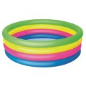 Bestway 51117 tęczowy basen dmuchany 157 x 46 cm - tani mały basen dla dzieci kolorowy - sklep online