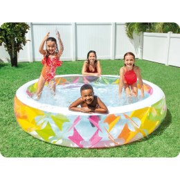 INTEX 56494 Basen dmuchany Wiatraczki - tani duży okrągły basen ogrodowy dla dzieci w wiatraczki - sklep online