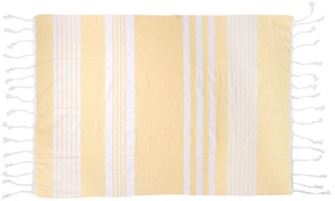 ELLA HAMAM EKO KOC/RĘCZNIK 50X70CM, ŻÓŁTY