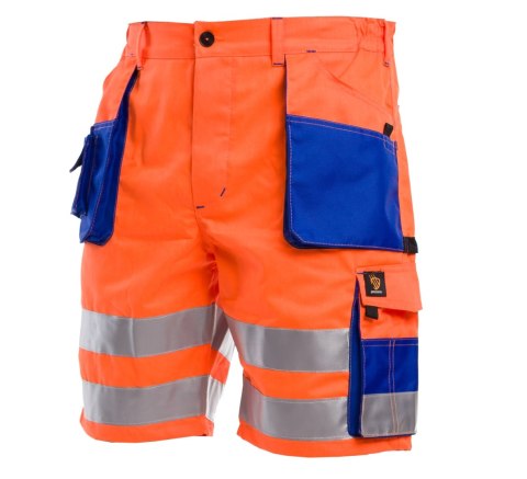 SPODNIE KRÓTKIE PROMAN 260 POMARAŃCZOWE HV 54