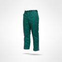 Sara Workwear Norman Winter spodnie robocze ocieplane do pasa zielone