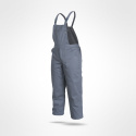 Sara Workwear Norman Winter spodnie robocze ocieplane ogrodniczki szare