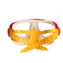 BESTWAY 22011 Okulary maska do pływania nurkowania różowe