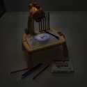 Projektor rzutnik stolik stół do rysowania żyrafa żółty