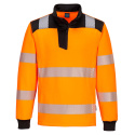 bluza robocza ostrzegawcza PW326 Portwest pomarańczowo-czarna