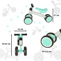 Rowerek trójkołowy biegowy Trike Fix Tiny miętowy
