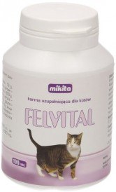 MIKITA Felvital 100 tabl. zestaw witamin i minerałów dla kota