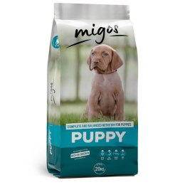 Sucha karma dla psa szczeniaka Migos Puppy 20kg