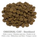 karma dla kotów sterylizowanych sucha kurczak z ryżem Cat Original Arquivet 1.5kg