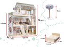 LULILO Domek dla lalek drewniany FLORO boho LED - domki dla dzieci