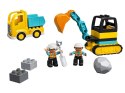 10931 LEGO Duplo Ciężarówka i koparka klocki
