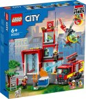 Klocki LEGO City Remiza Strażacka Klocki Zestaw 60320 6+