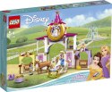Klocki LEGO Disney Królewskie stajnie Belli i Roszpunki 43195 5+