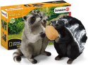 Schleich 42532 Orzechowe Psoty Szop Pracz Skunks Wild Life