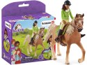 Schleich 42542 Sarah & Mystery Horse Club Figurki