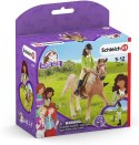 Schleich 42542 Sarah & Mystery Horse Club Figurki