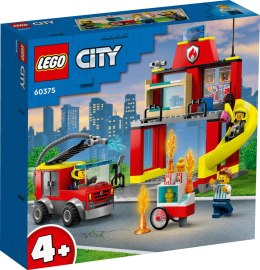 LEGO 60375 Remiza strażacka i woz strażacki