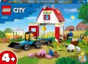 Klocki LEGO City Stodoła i zwierzęta gospodarskie 60346 4+