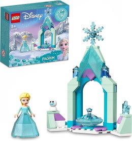 Klocki LEGO Disney Dziedziniec zamku Elzy 43199 dla pięciolatków
