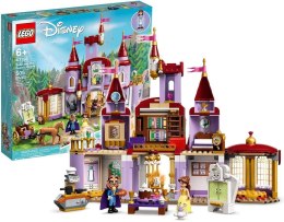 Klocki LEGO Disney Princess Zamek Belli i Bestii 43196 dla sześciolatki