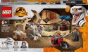 LEGO Jurassic World Atrociraptor: pościg na motocyklu 76945