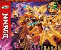 Klocki LEGO Ninjago Złoty Ultra Smok Lloyda 71774 9+
