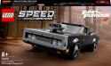 Klocki LEGO Speed Champions Fast & Furious 1970 Dodge Charger R/T 76912 dla ośmiolatków