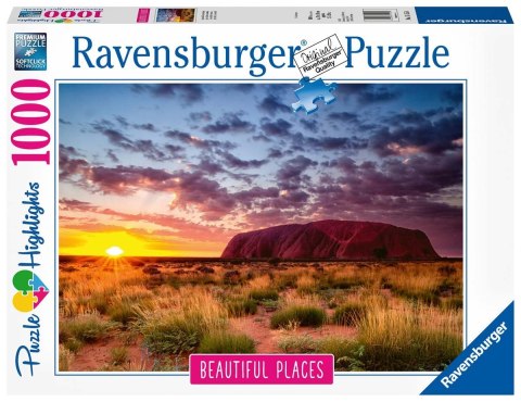 Ravensburger Puzzle 2D 1000 elementów: Ayers Rock, Australia 15155