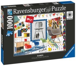 Ravensburger Puzzle 2D 1000 elementów: Eames Design Classics Krzesła 16900